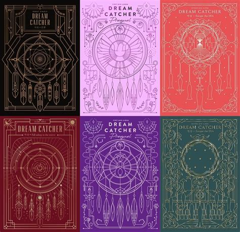 The Collection of Dreamcatcher's Album Designs : r/dreamcatcher