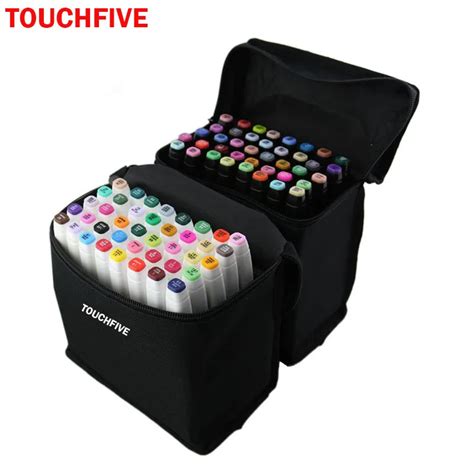 Permanent Fabric Markers 12/30/36 Colors Artist Dual Head Sketch Set For Marker School Drawing ...