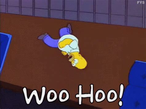 Woo Hoo GIF - Woo Hoo Homer - Discover & Share GIFs