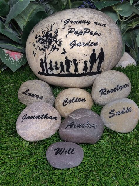 Memorial garden stone – Artofit