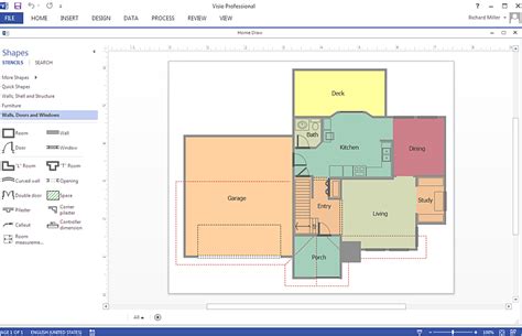 Create a Visio Floor Plan | ConceptDraw HelpDesk