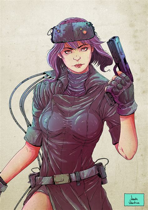 Ghost in the Shell - Motoko Kusanagi - Fan Art on Behance