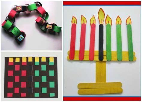 Kwanzaa Preschool Crafts learn craft for hanukkah winter solstice amp ...