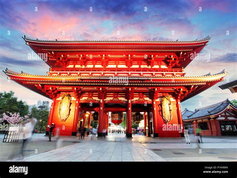 Tokyo - Japan, Asakusa Temple Stock Photo - Alamy