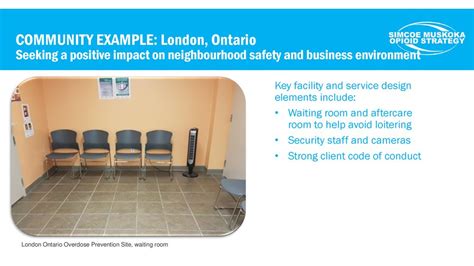 a Supervised consumption site for Barrie - ppt download