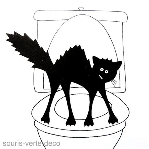 Cat Restroom Sign Toilet Sign Bathroom Sign Funny Gift - Etsy