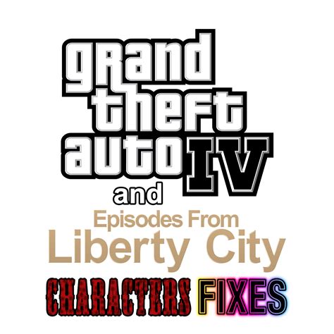 Grand Theft Auto IV and Episodes From Liberty City: Characters Fixes ...