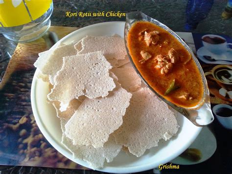 Homemade Delicacies: Kori Rotti Chicken Curry