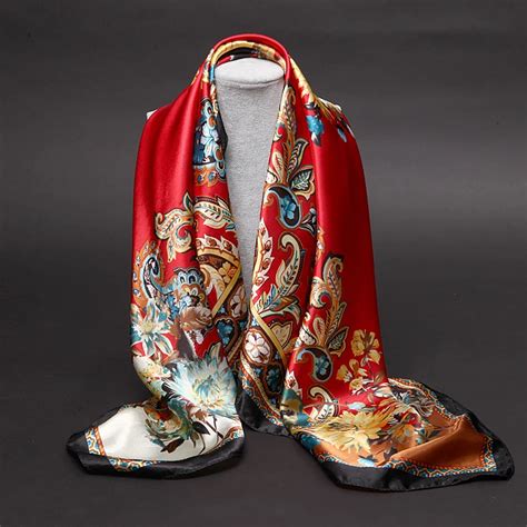 Silk scarves for women from china - Narrow