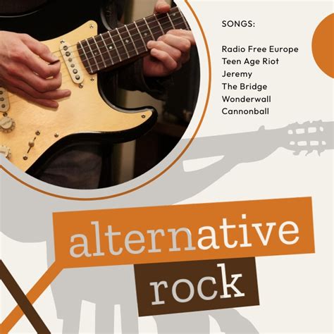 Alternative Rock Music Template | PosterMyWall