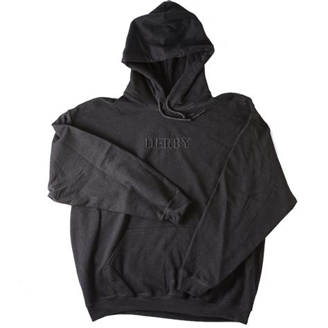 Logo Hoodie Black/Black