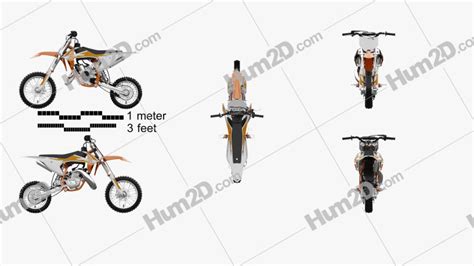 KTM 50 SX 2020 Blueprint in PNG - Download Vehicles Clip Art Images