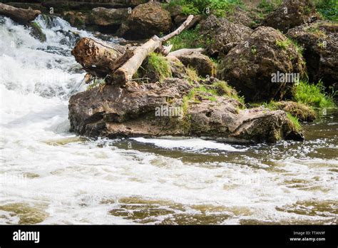 Willow River State Park, waterfall Stock Photo - Alamy