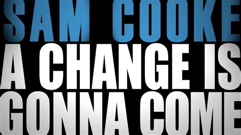 ‎A Change Is Gonna Come (Lyric Video) by Sam Cooke on Apple Music