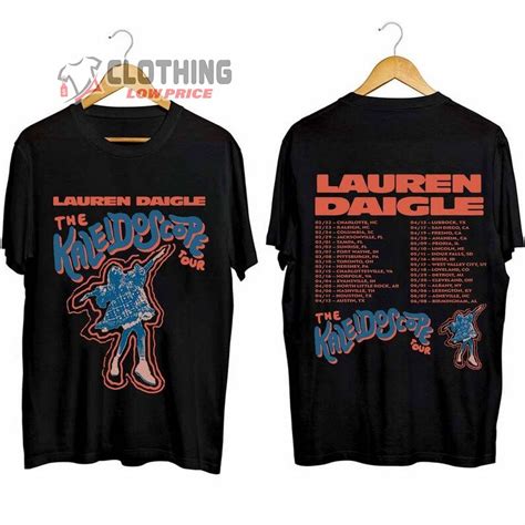 Lauren Daigle 2023 Tour Merch, Thank God I Do Tour Shirt, Lauren Daigle Concert 2023 Shirt ...