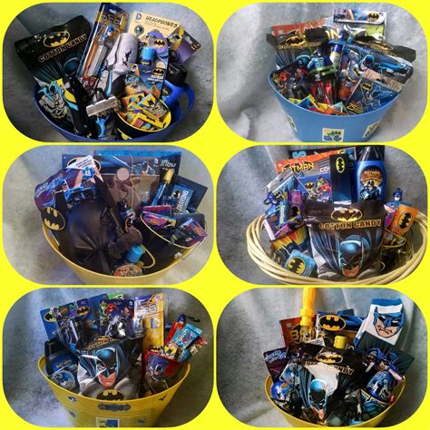 Batman Gift Basket | Batman gifts, Themed gift baskets, Gifts