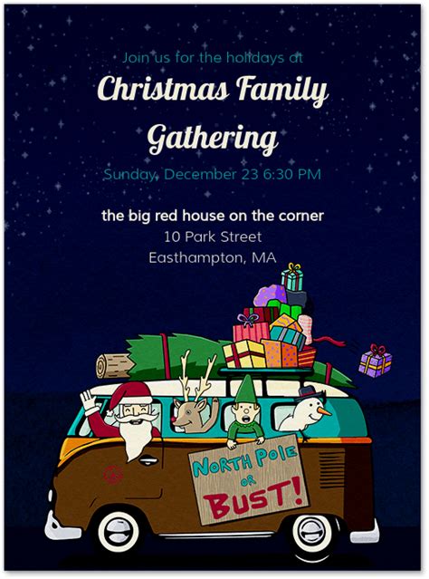 invitation | Family christmas, Family gathering, Gathering