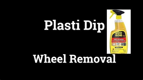 Audi Plasti Dip removal with Goo Gone - YouTube