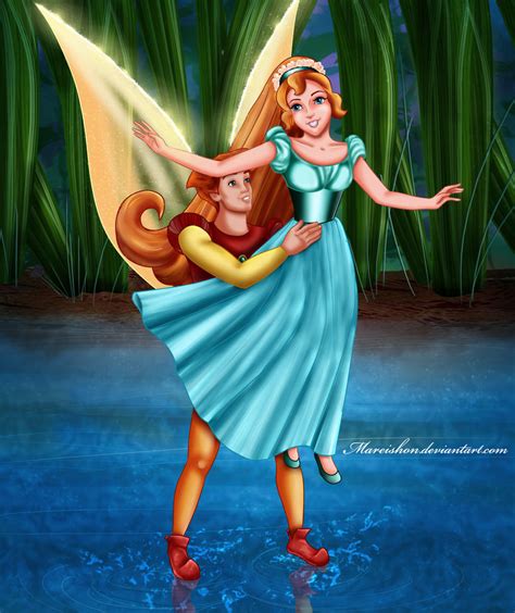 Thumbelina and Cornelius by Mareishon on DeviantArt