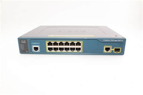 Cisco Catalyst 3560 Series 12 Port PoE Switch, WS-C3560-12PC-S, Lifetime Wty | eBay