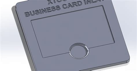 XTOOL F1 - business card inlay / jig by McClean | Download free STL model | Printables.com
