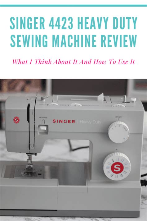 Singer 4423 Heavy Duty Sewing Machine Review - Personal Experiences