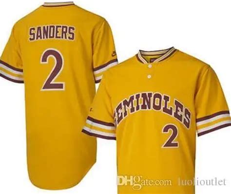 SexeMara Deion Sanders FSU Gold Tradition Defined Jersey (custom any ...