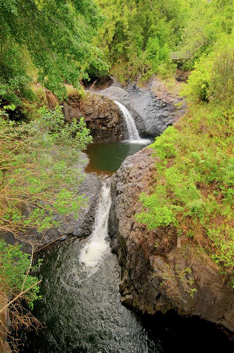 Waterfalls On The Road To Hana, Maui by Wildroze