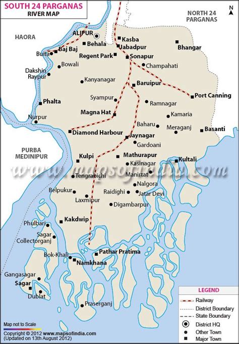 South 24-Parganas Railway Map | Railway map, Map, Map of south asia