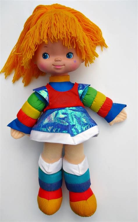 Vintage Rainbow Brite doll 1983 by RachaelChambersArt on Etsy