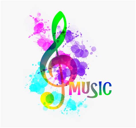 Colorful Music Symbol Png, Transparent Png , Transparent Png Image ...