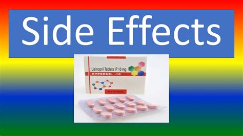 LISINOPRIL - Overview & Side effects - YouTube