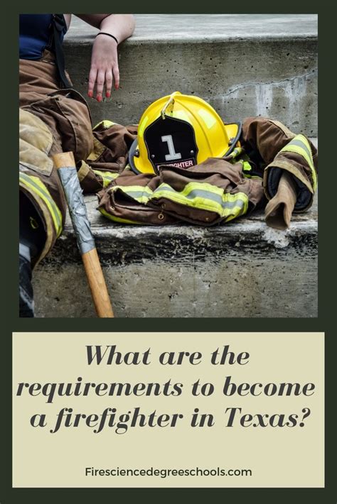 What Are The Requirements To Become A Firefighter In Texas? #Career ...