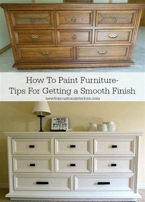 How To Paint Furniture