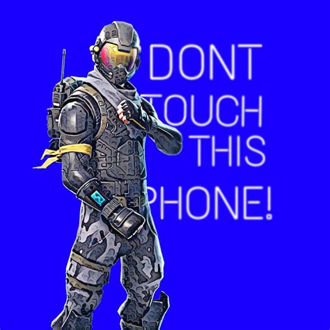 Fortnite dont touch, battleroyale, funny, games, meme, phone, uwu, videogames, HD phone ...