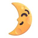 First Quarter Moon Face 3d Icon | FluentUI Emoji 3D Iconpack | Microsoft