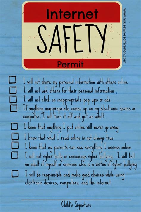 Pin Internet-safety-rules on Pinterest