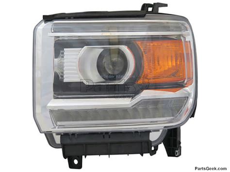 14 2014 GMC Sierra 1500 Headlight Assembly - Body Electrical - Action ...