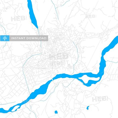 Elbasan, Albania bright two-toned vector map - HEBSTREITS Sketches | Map vector, Map, Open ...