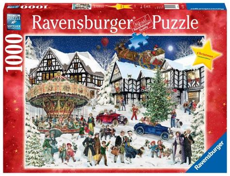 SNOWY VILLAGE 1000 PIECE JIGSAW PUZZLE - RAVENSBURGER