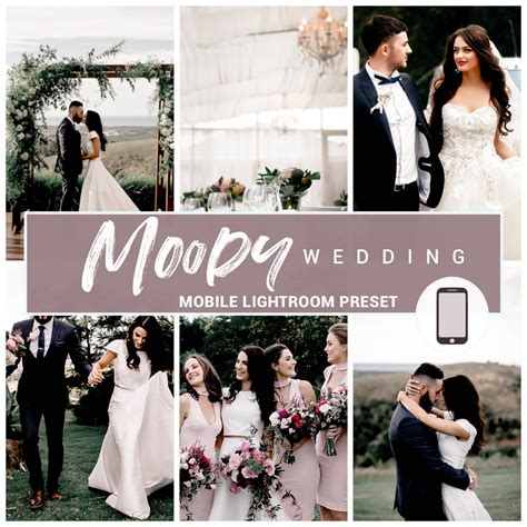 Moody Lightroom Presets Moody Wedding Preset Wedding Presets - Etsy