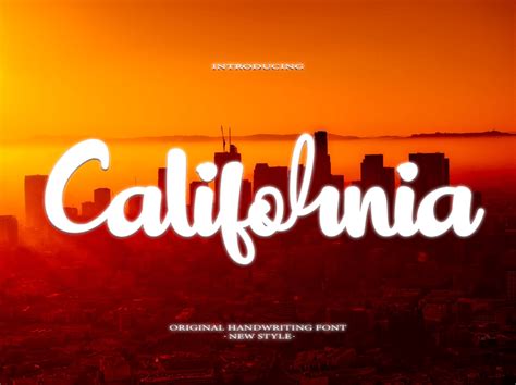 California Font Free Download - FreeFontDL