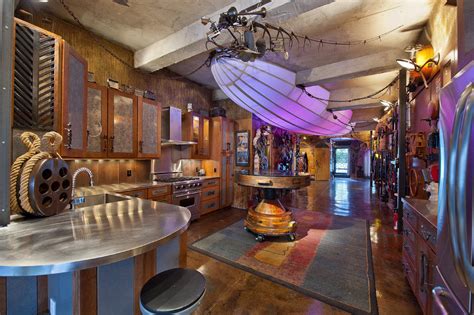 Retro-Futuristic Steampunk Loft Apartment In New York | iDesignArch | Interior Design ...