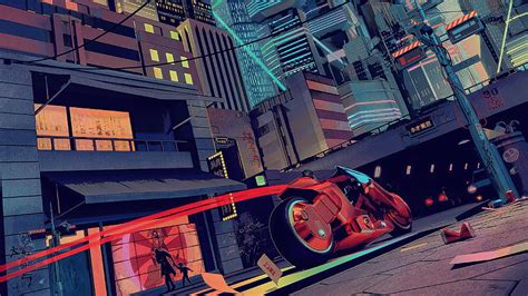 Akira In City , Anime, Backgrounds, and, akira anime HD wallpaper | Pxfuel