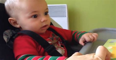 Baby Hears A Lion's Roar For The Very First Time, And His Reaction Is PRICELESS! | LittleThings.com