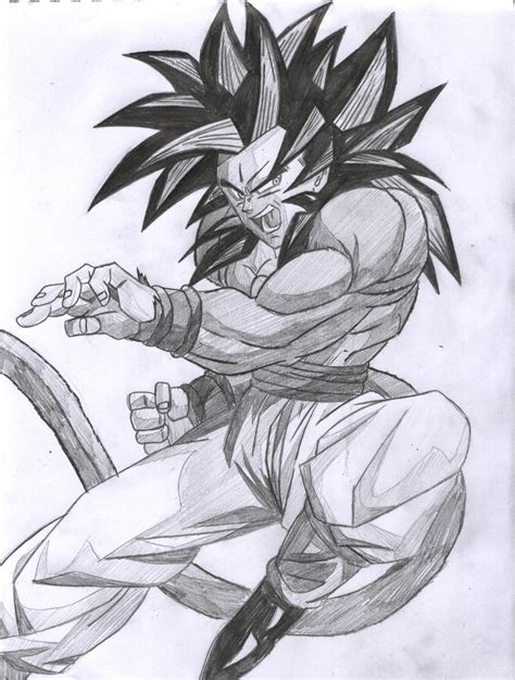 Goku SSJ4. by kingvegito on DeviantArt