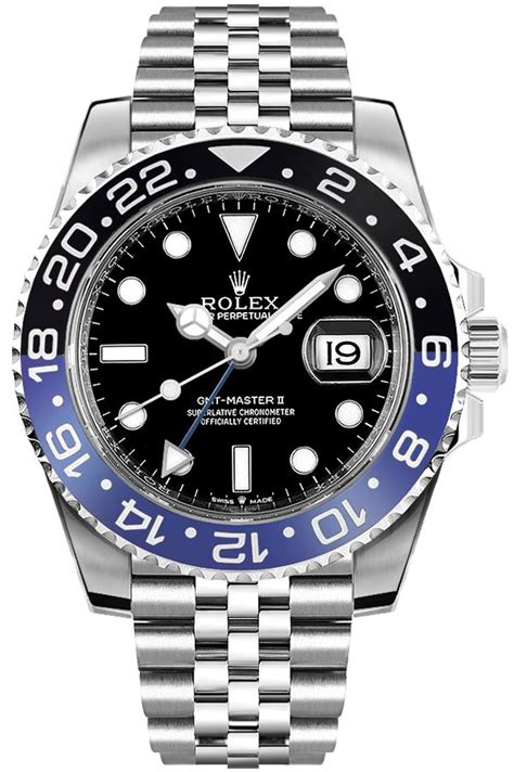 rolex gmt-master ii batman jubilee herrenuhr 126710blnr-0002 – Top Qualität Replik Rolex Uhren