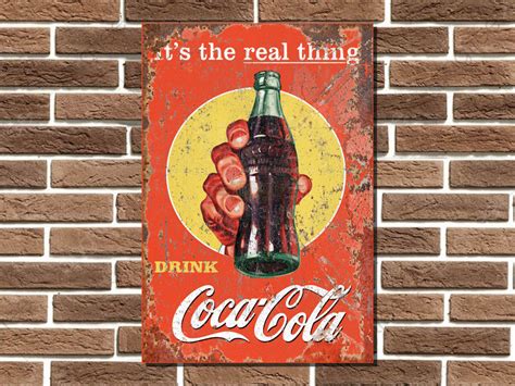 Coca Cola Metal Sign – Auto Junk UK Ltd