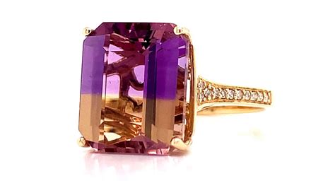 Ametrine Ring - YouTube