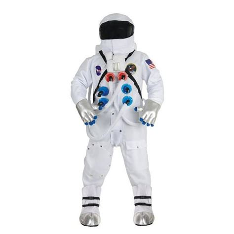 Men's Astronaut Deluxe Suit - White - Walmart.com - Walmart.com